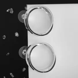 Серьги металл