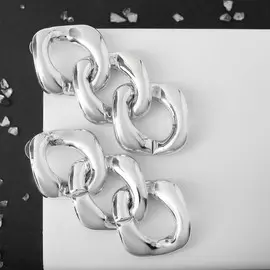 Серьги металл