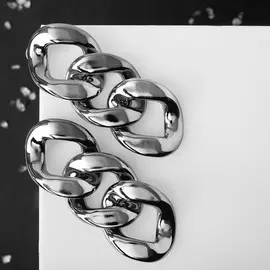 Серьги металл