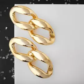 Серьги металл