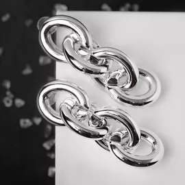 Серьги металл