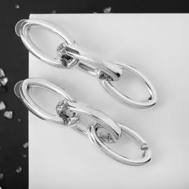 Серьги металл