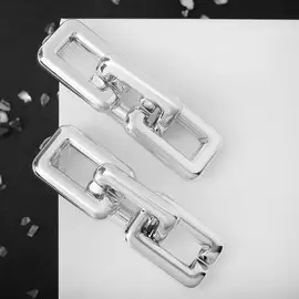 Серьги металл