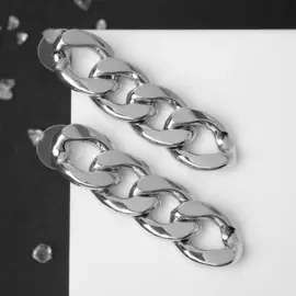 Серьги металл