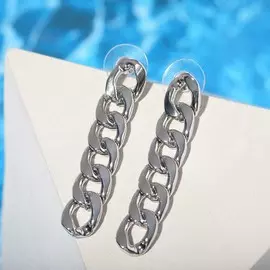 Серьги металл