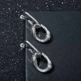 Серьги металл