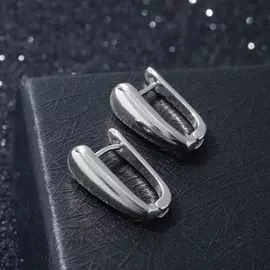 Серьги металл