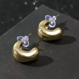 Серьги металл