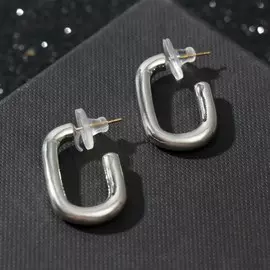 Серьги металл