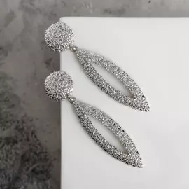 Серьги металл