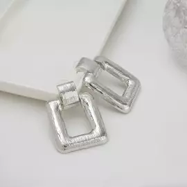 Серьги металл