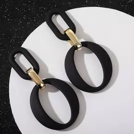 Серьги металл