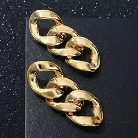 Серьги металл