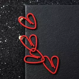 Серьги металл