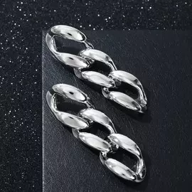 Серьги металл