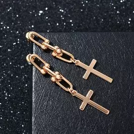 Серьги металл