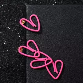 Серьги металл