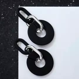 Серьги металл