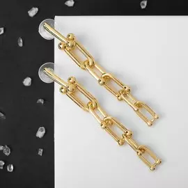 Серьги металл