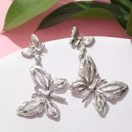 Серьги металл