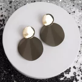 Серьги металл