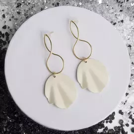 Серьги металл