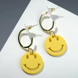 Серьги металл