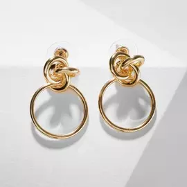 Серьги металл