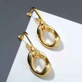 Серьги металл