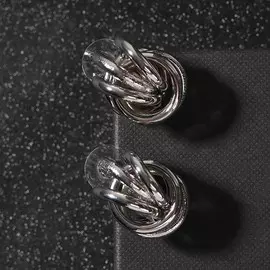 Серьги металл