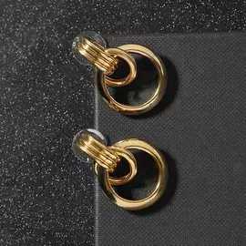 Серьги металл