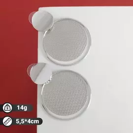 Серьги металл