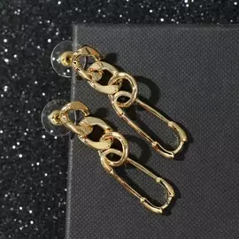 Серьги металл