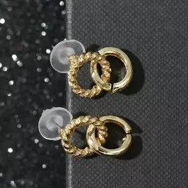 Серьги металл