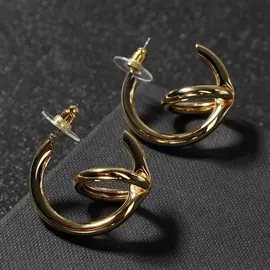 Серьги металл