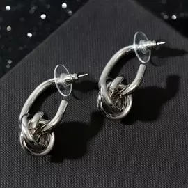 Серьги металл