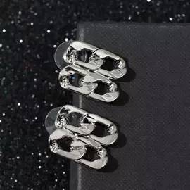 Серьги металл