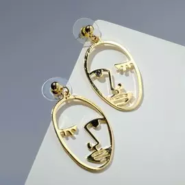 Серьги металл