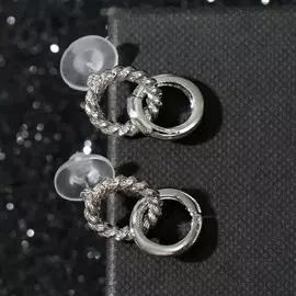 Серьги металл