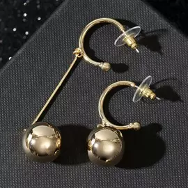 Серьги металл