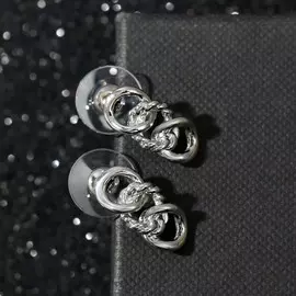 Серьги металл