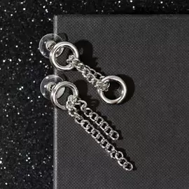 Серьги металл