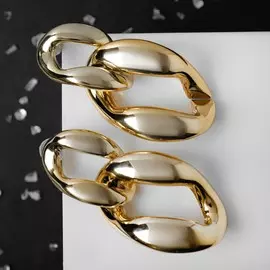 Серьги металл