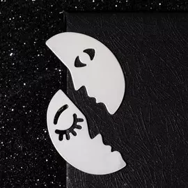 Серьги металл