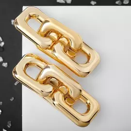 Серьги металл