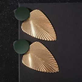 Серьги металл