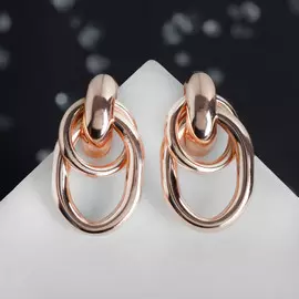 Серьги металл