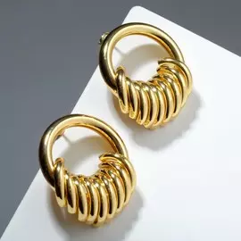 Серьги металл