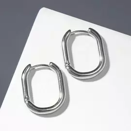 Серьги металл