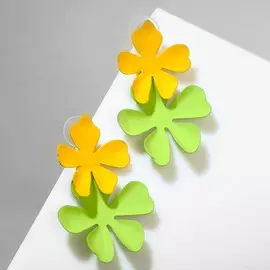 Серьги металл